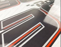 Mercury Racing 300XS Optimax DFI 2016-2017 Outboard Decal Kit